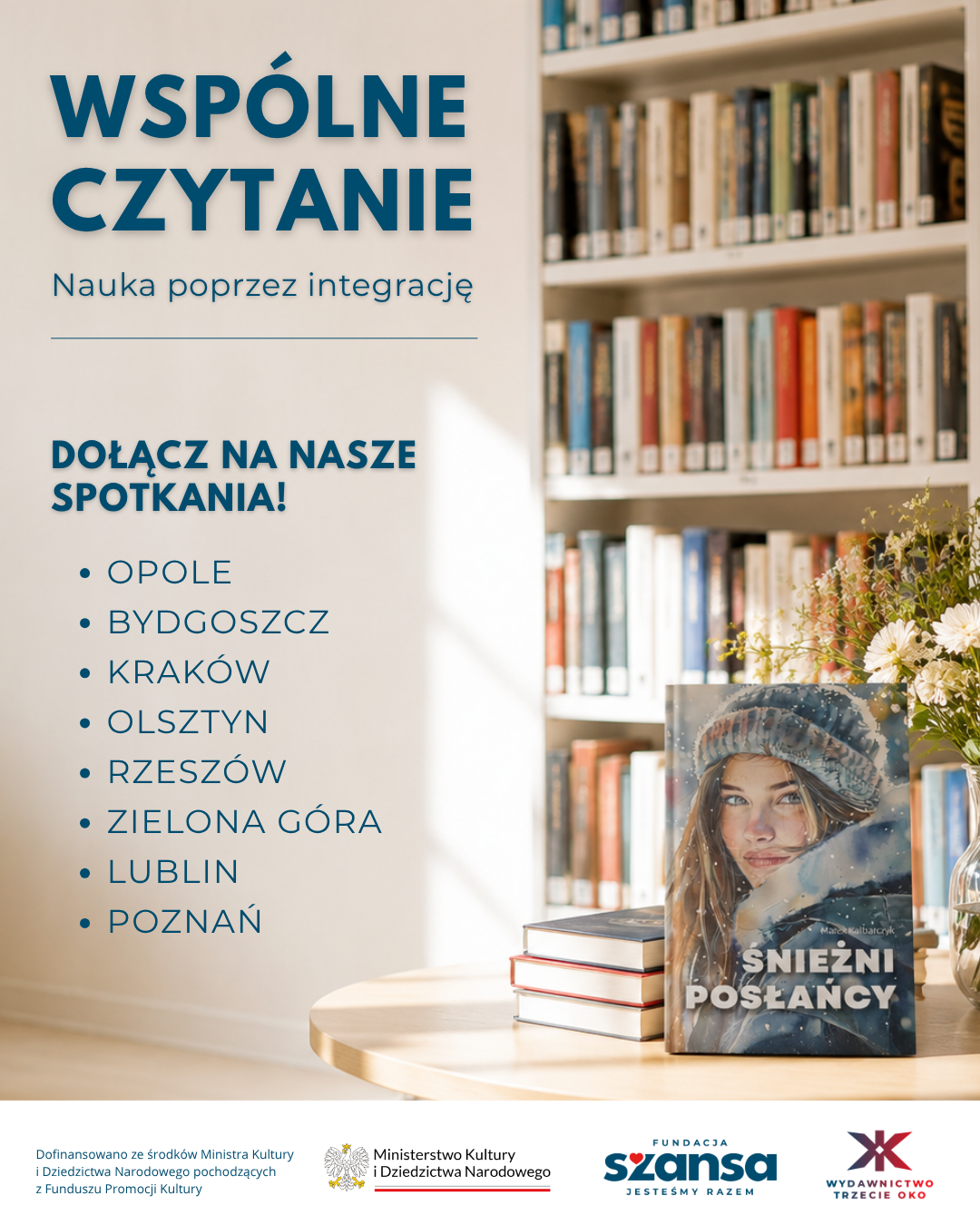 Wspólne czytanie plakat ogólny
